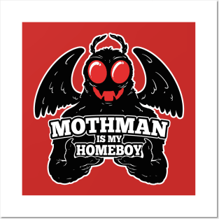 MOTHMAN Posters and Art